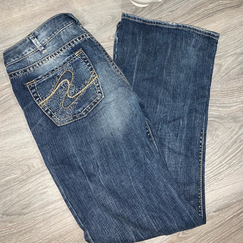 Silver jeans